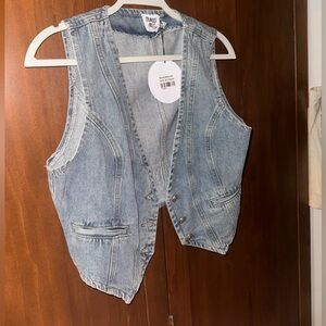 Denim vest